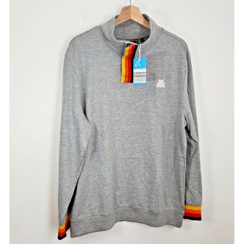 ALDI Gear Long Sleeve Pullover 2023 Gear Capsule Collection Gray Adult LARGE